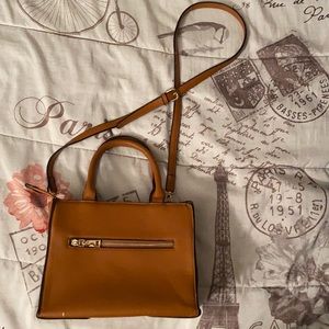 Petite brown hand/cross body bag